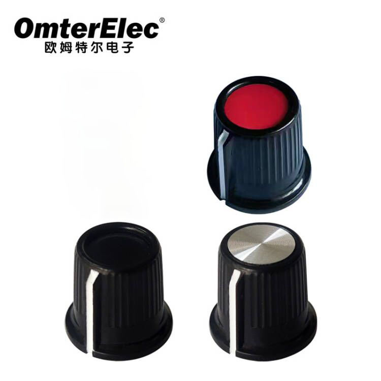 round with side indicater line  knob